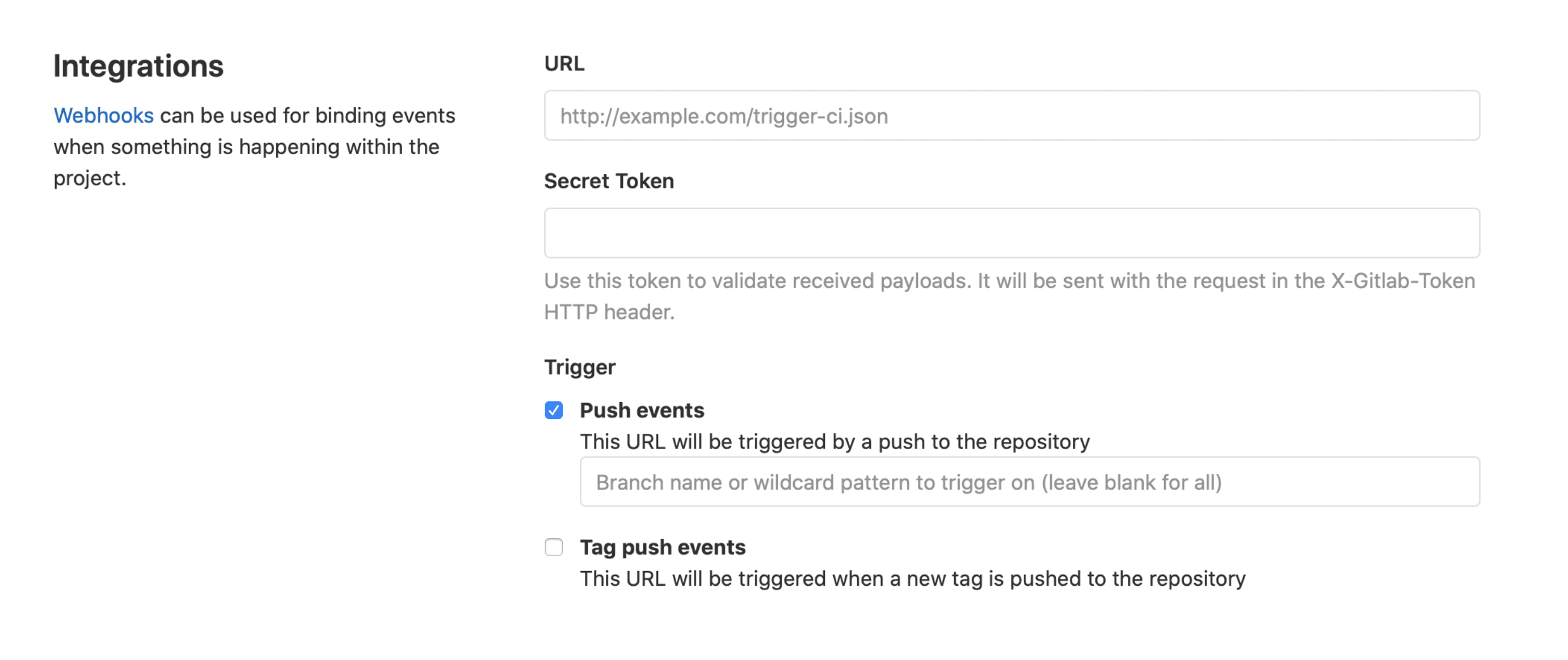 Setting up wekbooks in GitLab