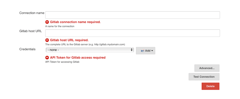 Jenkins GitLab plugin